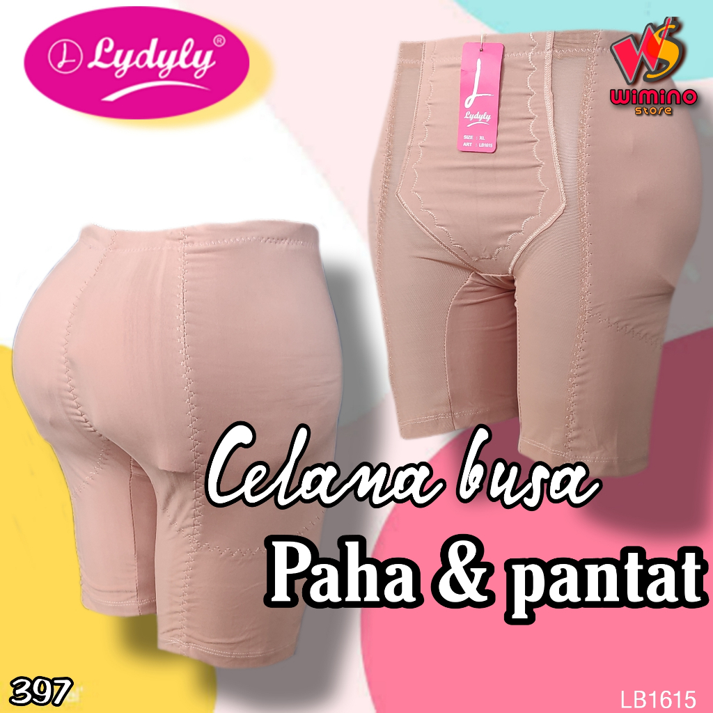 M397 Lydyly Celana Dalam Wanita Bokong Dan Pinggul Busa Size M L Xl ( Bb 35 - 55 )