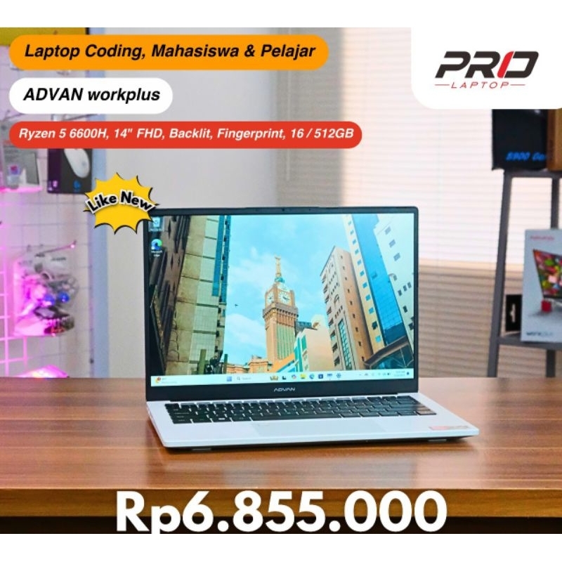 ADVAN WORKPLUS AMD RYZEN 5 6600H
