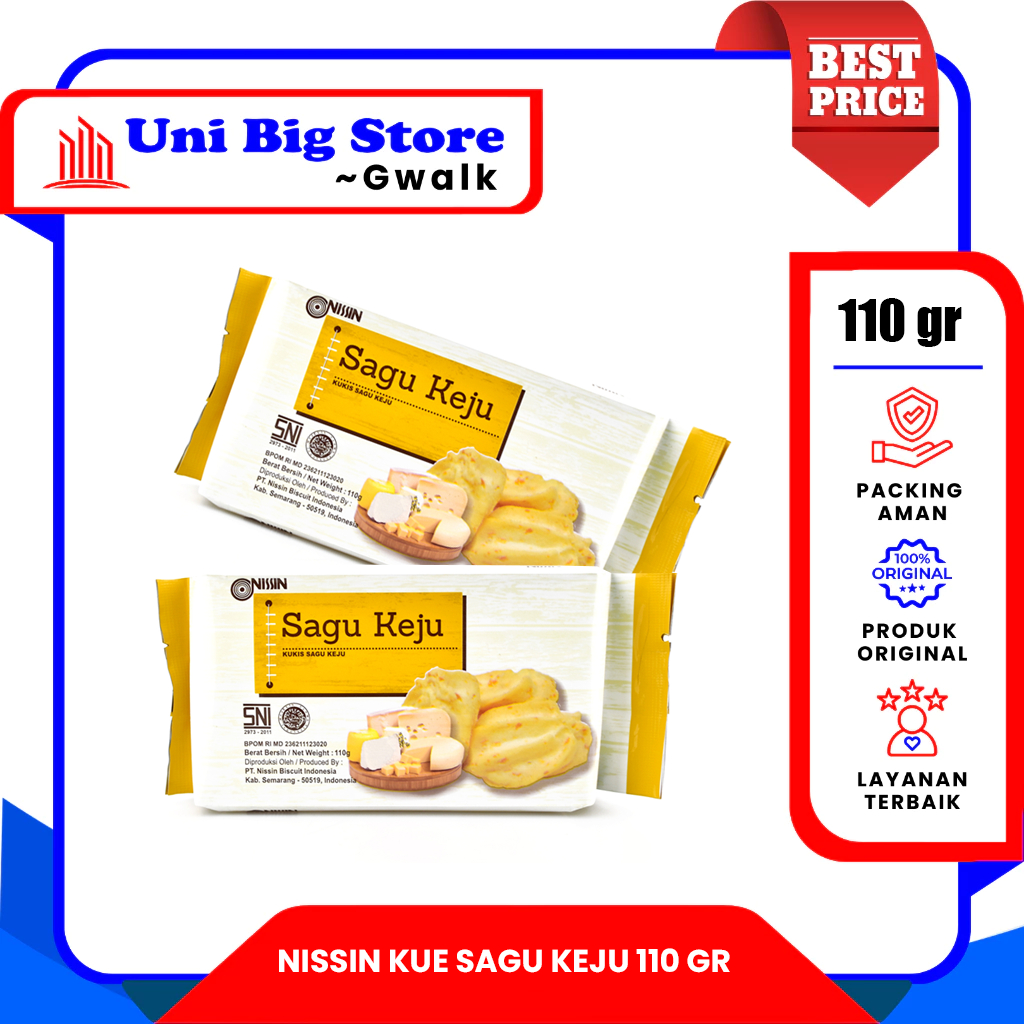 

NISSIN KUE SAGU KEJU - 110 gr