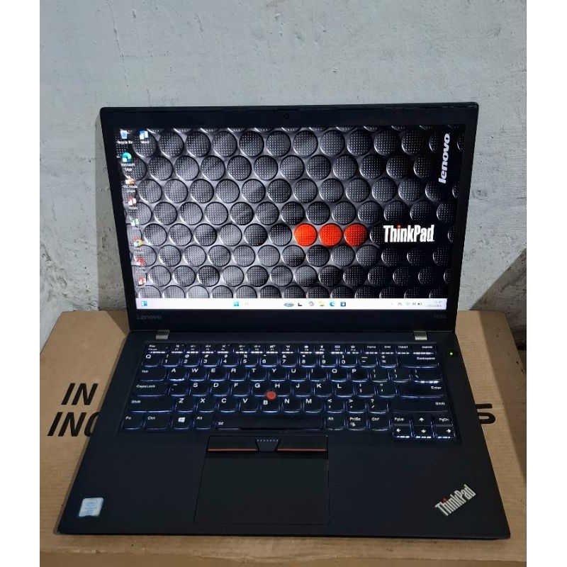 Laptop Ultrabook Lenovo Thinkpad T470S Touchscreen core i7-6600U Ram 20 GB SSD 256 Full HD IPS , Bac