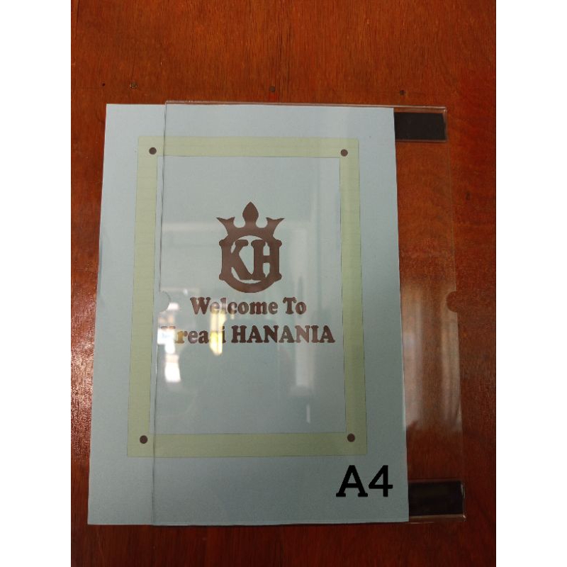 

BINGKAI BROSUR flyer sign akrilik A4 Frame akrilik tempel dinding doubletape