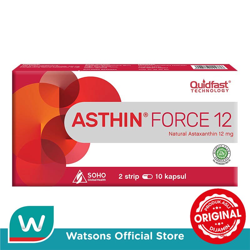 Asthin Force 12 Mg Kapsul 10'S (1 Strip)