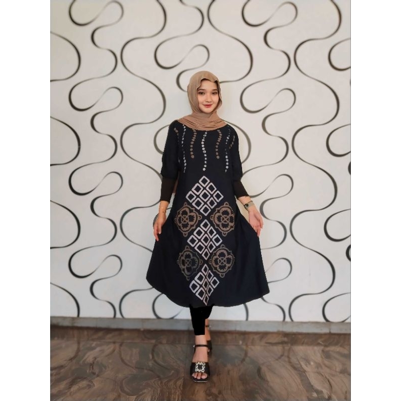 Daster JUMBO TWILL Batik Cap Handmade Asli ORi