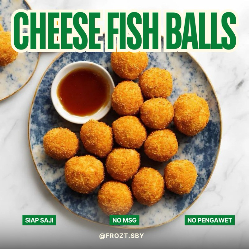 

CHEESE FISH BALLS | BAKSO IKAN KEJU | Frozen Homemade Praktis Lauk Siap Saji