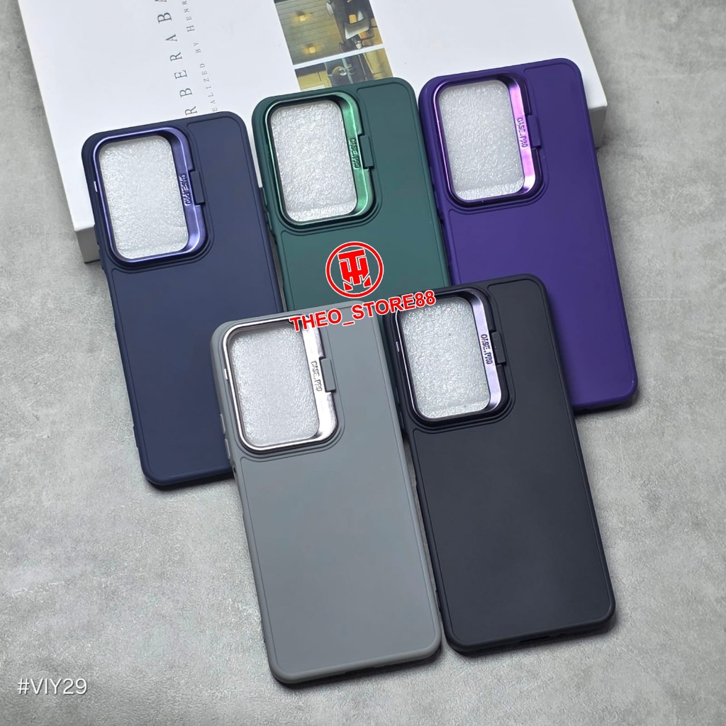 VIVO Y29 4G CASE MACARON KICKSTAND CAMERA CASE STAND CAMERA VIVO Y29 4G