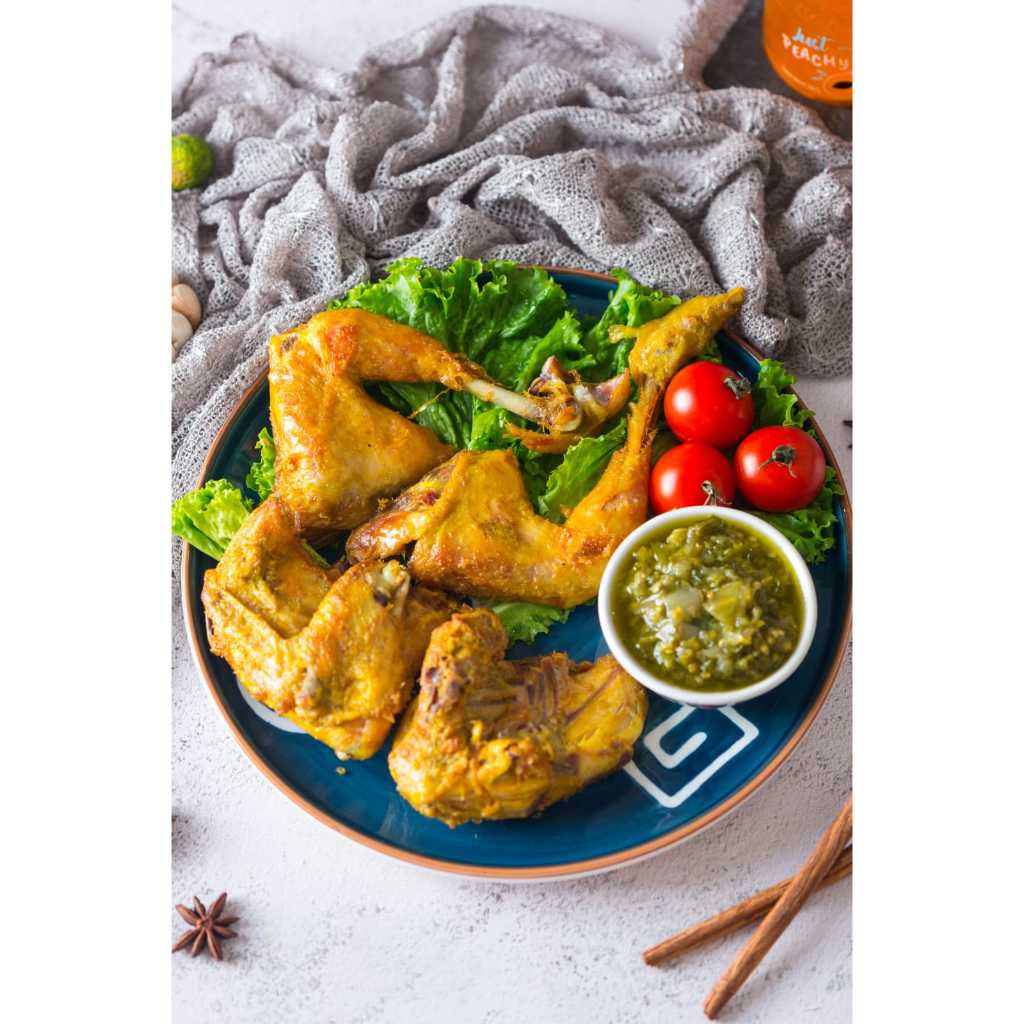 AYAM PENYET SAMBAL IJO , AYAM GORENG SAMBAL IJO