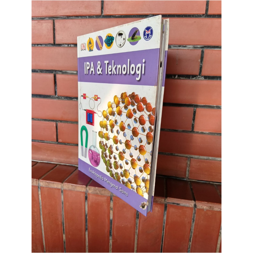 DK Ensiklopedia IPA & Teknologi Hardcover Buku Sains Bahasa Indonesia Preloved