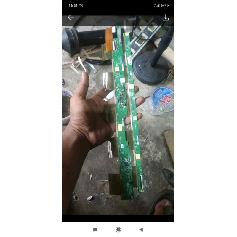 Tcon Polytron 32 Inch tanpa cof dan tcon Sharp 32 inch