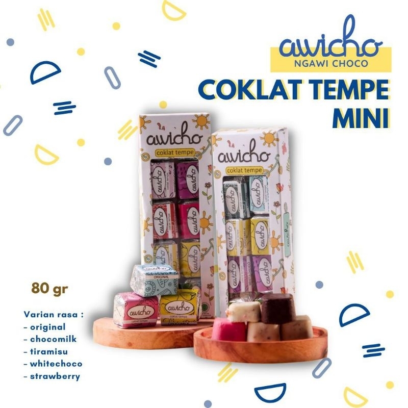 

AWICHO COKLAT TEMPE MINI 80GRAM
