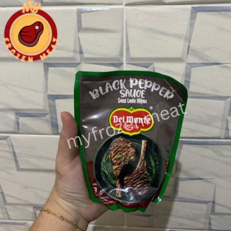 

Del monte pouch saus blackpepper 250gr