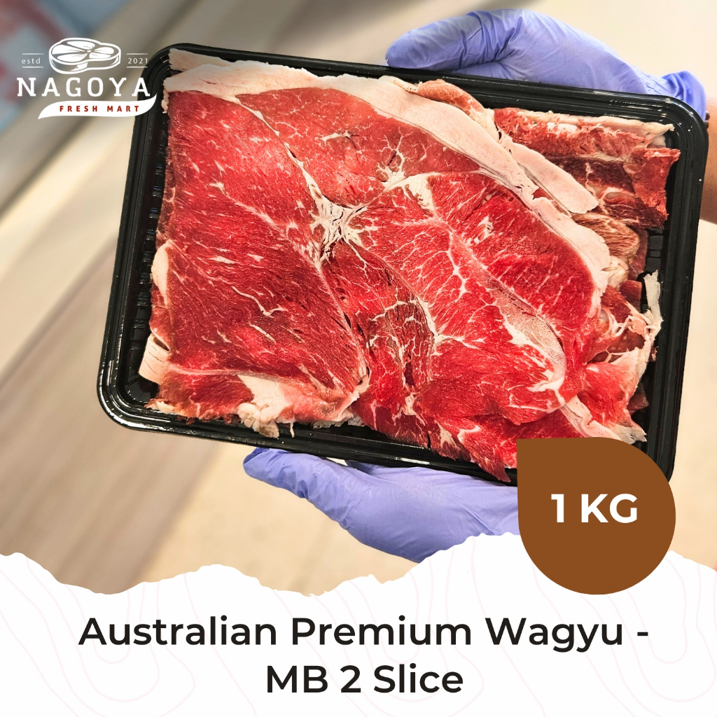 

Australian Premium Wagyu MB 2 Slice - 1 KG | BBQ | Grill | Tumis
