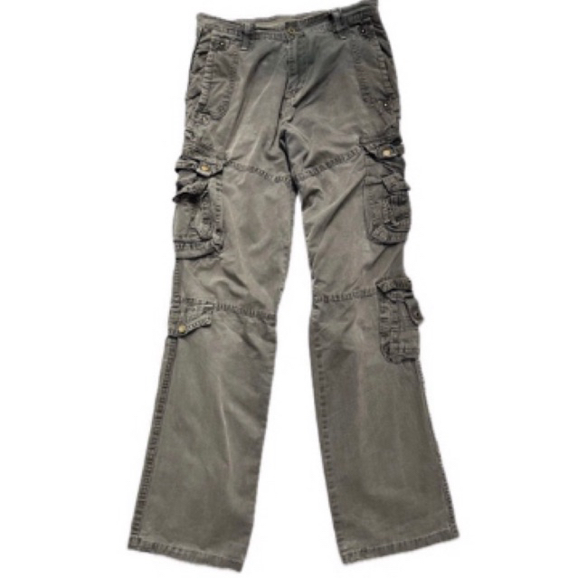 Grey Multipocket Cargo