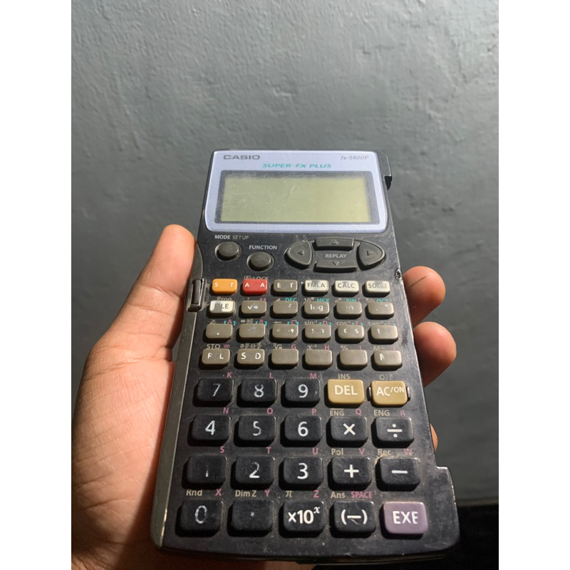 

Casiocalculatorscientific(fx5800P)