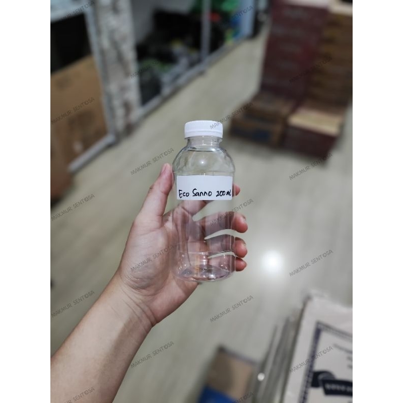 Botol Almond 200ml Botol Plastik . BACA DESKRIPSI
