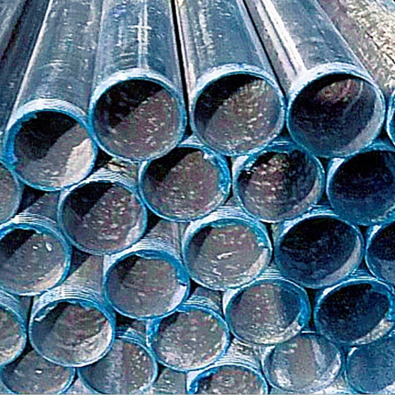 Besi pipa galvanis 2" x 1,6 x 6 ( 5,7 cm x 1,2 mm x 6 mtr ) | Pipa air | Pipa ledeng | Pipa galvanis