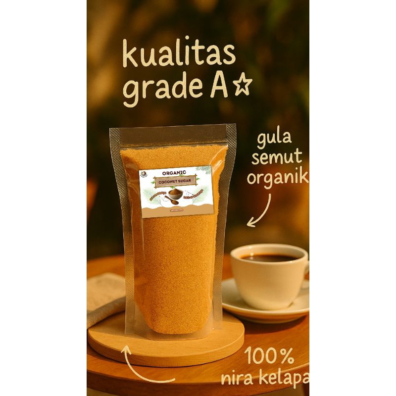 

gula semut kelapa organik/organic coconut sugar