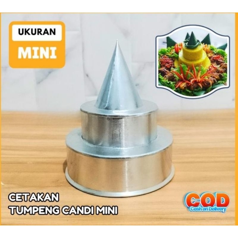 CETAKAN NASI TUMPENG MINI SUSUN 3