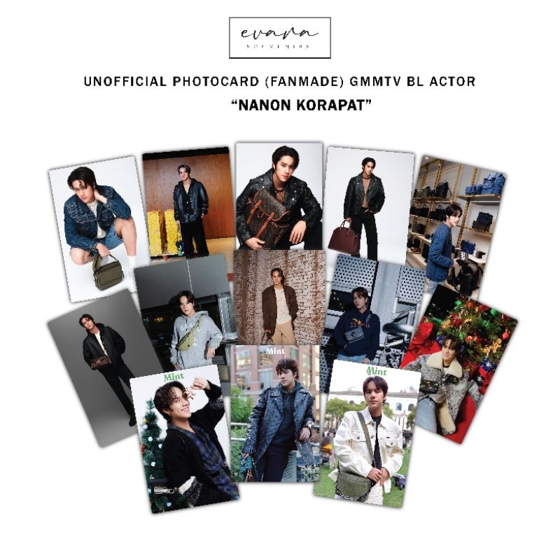 [NANON] UNOFFICIAL PHOTOCARD GMMTV ACTOR