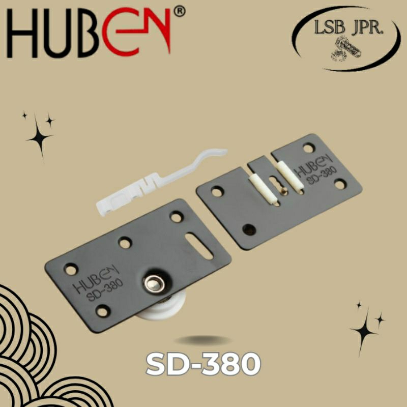 Roda Pintu Sliding SD-380 HUBEN SD380