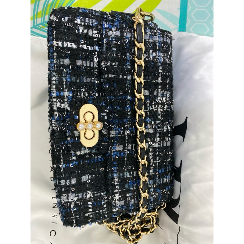 Tweed Bag Valencia by Enrica Black