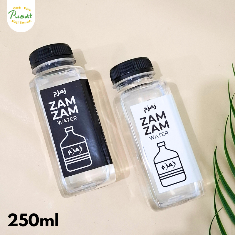 

Air Zamzam 250ml Asli 100% Original kemasan Premium Hadiah Gift Oleh Oleh Haji Umroh
