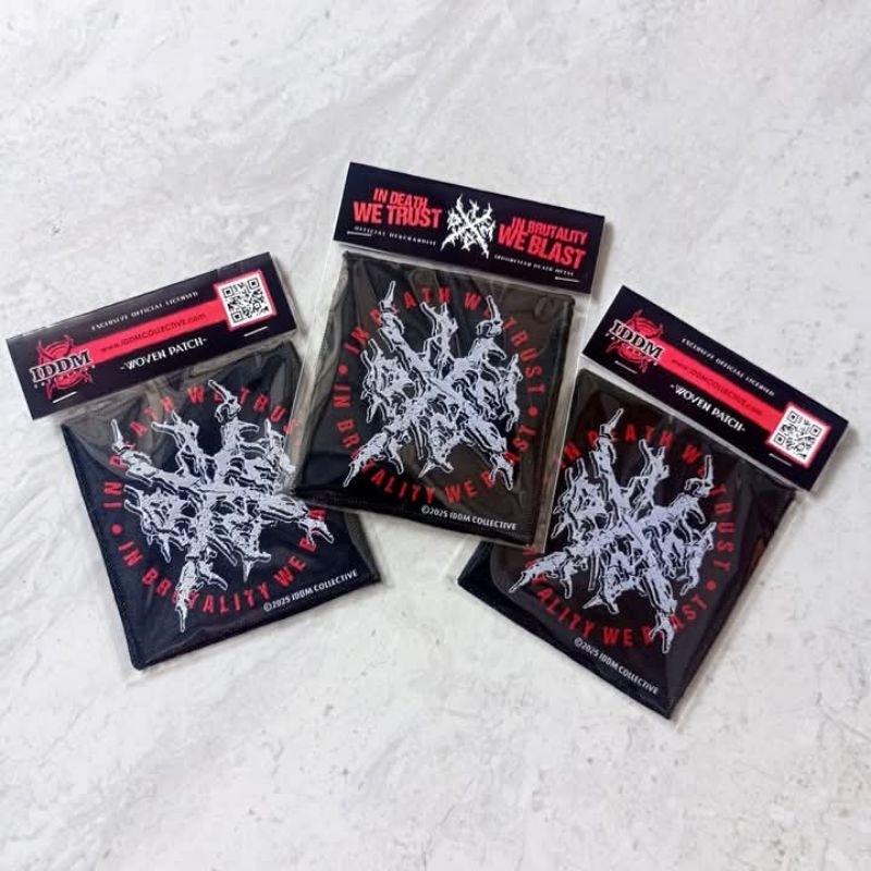 WOVEN PATCH IDDM COLLECTION LOGO ORIGINAL