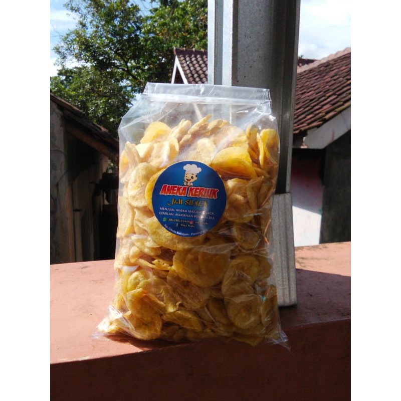 

Keripik Pisang nangka rasa original
