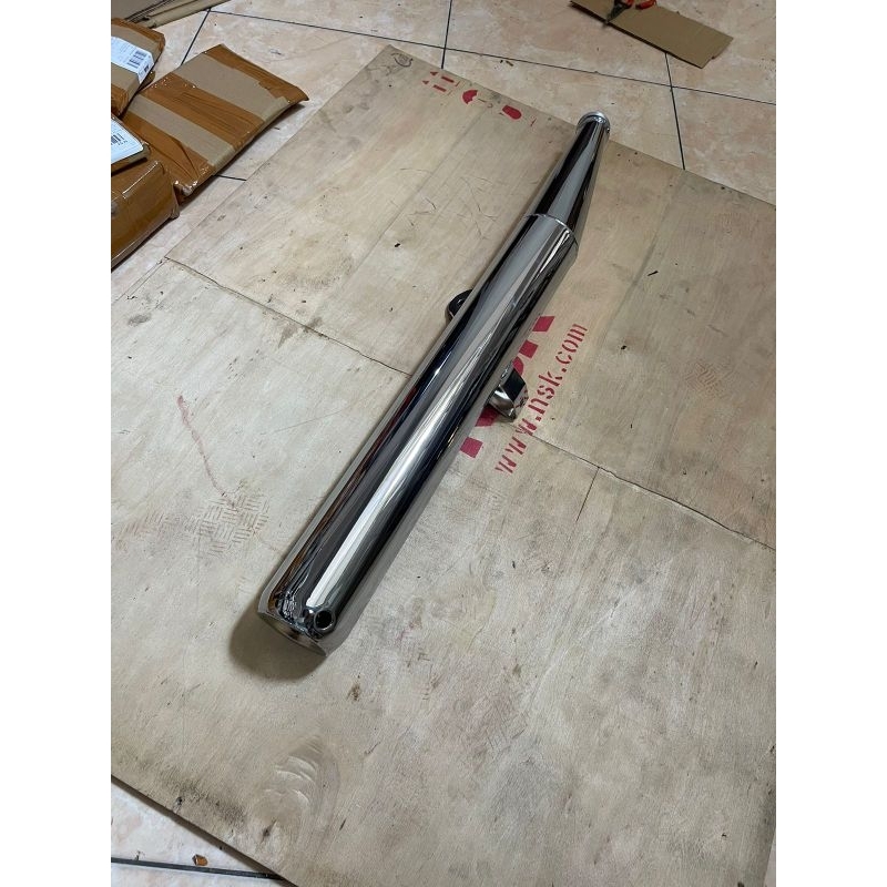 knalpot yamaha rx king original import knalpot mufler yamaha rx king new