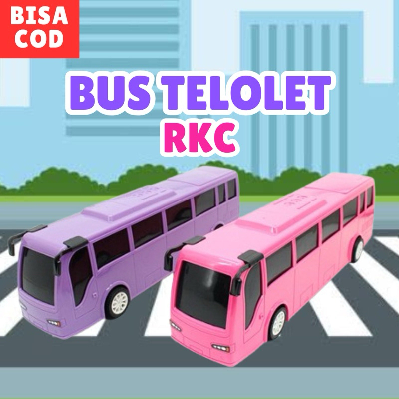 RKC Bus Telolet Mainan Bis Custom RKC Original