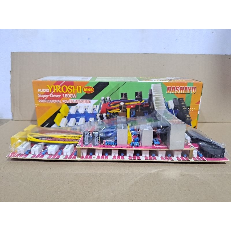 Modul Kit Driver Power Yiroshi Mk 5 with Pcb Final 12 set Tanpa Tr Final .