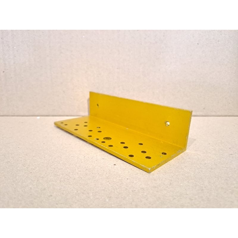 Heatsink Siku Alumunium Gold Transistor Jengkol 4 x 6 Tebal 5 mm .