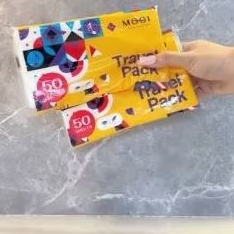 Tisu Mooi Tisu Wajah Tisu Travel Pack 50 sheet