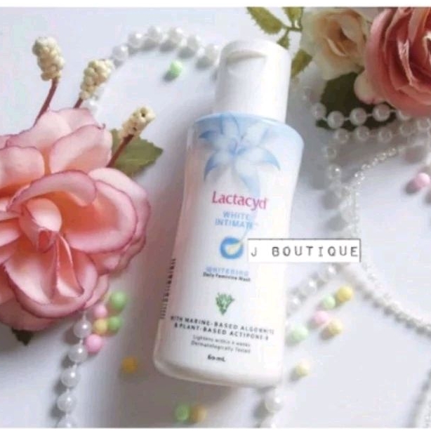 LACTACYD WHITE INTIMATE WHITENING BAILY FEMININE WASH 60ML TRIAL TREVELSIZE