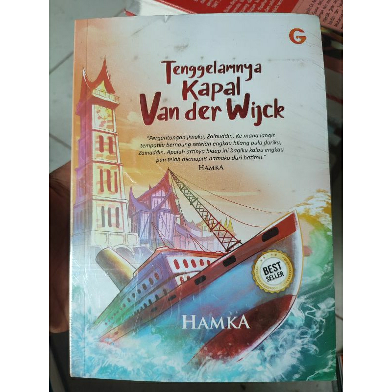 Tenggelamnya kapal van der Wijk original/ Novel romantis/Novel best seller Buya hamka