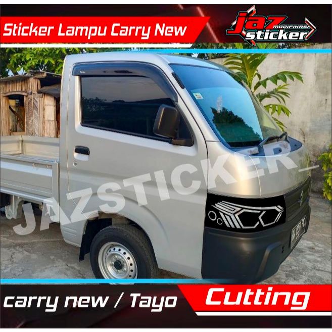 STICKER CUTTING LAMPU DEPAN CARRY NEW / STICKER CARRY TAYO / HEADLAMP CARRY TAYO / STICKER CARRY TAY