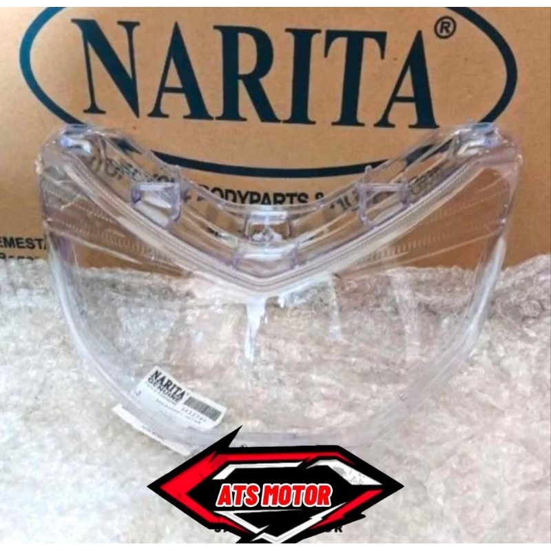 Kaca mika lampu depan yamaha nmax old 2015-2018