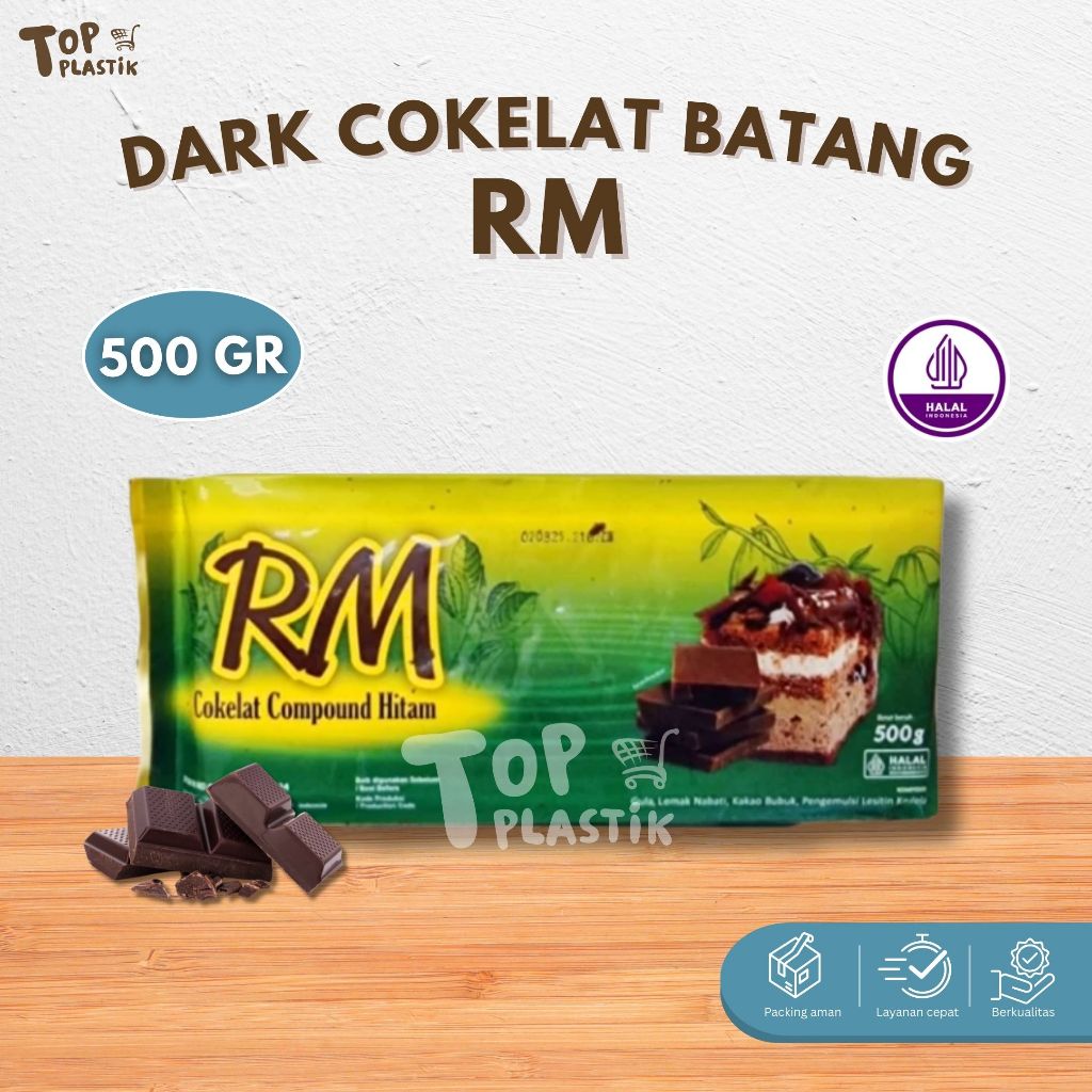 

RM Dark compound 500 gr - COKELAT BATANG , COKELAT LELEH , COKELAT PARUT