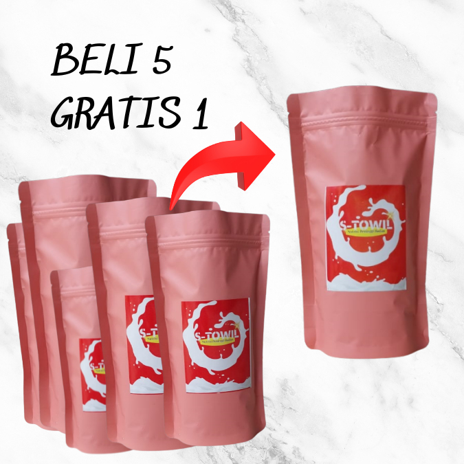

paket hemat 5 GARTAIS 1 s-towil susu peninggi badan anak original