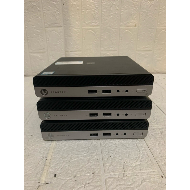PC MINI HP PRODESK 400 G3 CORE i3 6100 RAM 8GB SSD 256GB