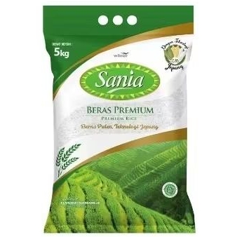 

SANIA 5KG BERAS PREMIUM BERAS PULEN PREMIUM RICE BERAS PUTIH