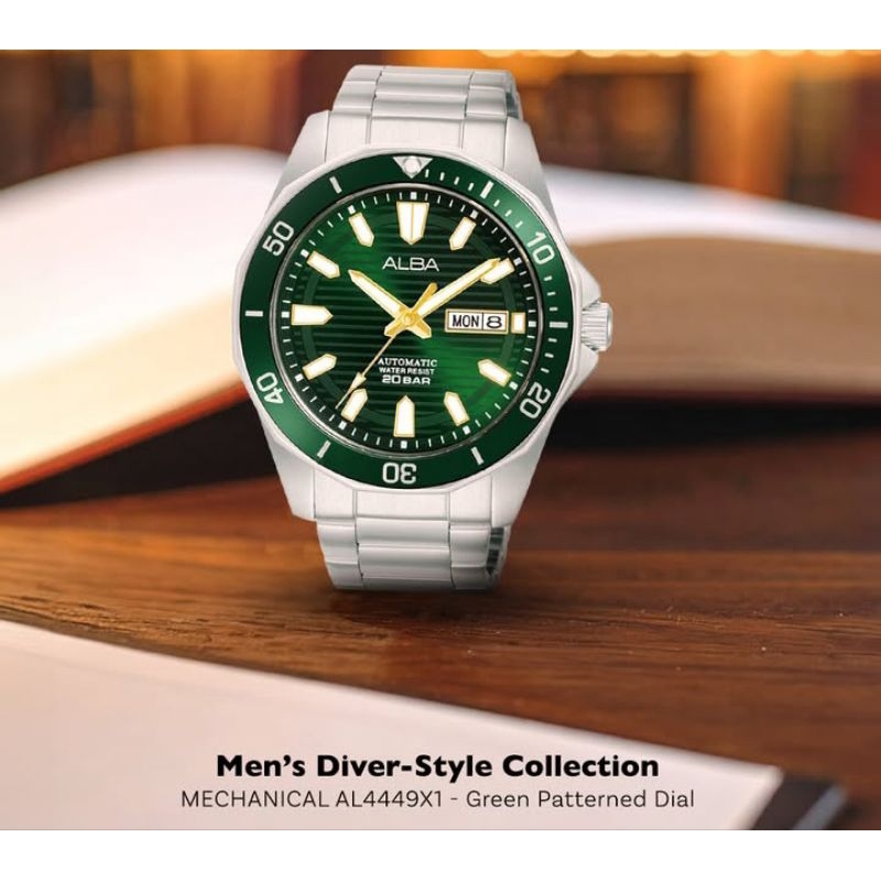 Alba AL4449#AL4449#AL4449X1#jam tangan pria Alba al4449#man watch Alba Al4999X1#Alba AL4449X1