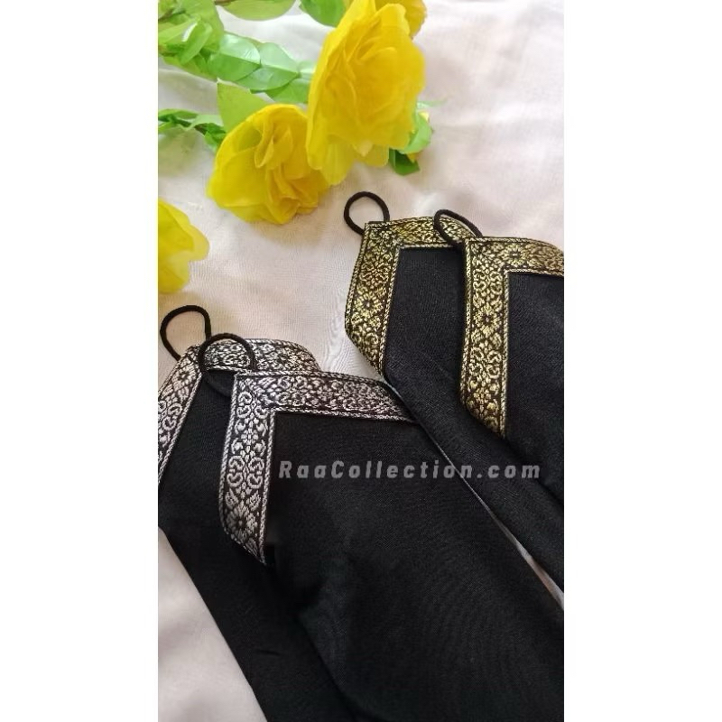 Handsock kiswah muslimah/handshock songkat/sarung tangan muslimah/sarung tangan wanita/manset tangan