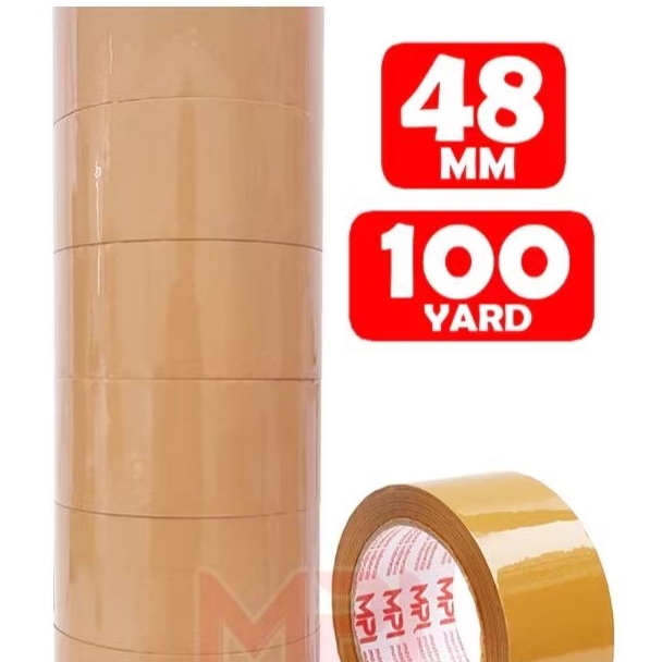 

Lakban Coklat Ukuran Panjang 48 mm Panjang 100 Yard Kualitas Bagus Dan Tidak Mudah Putus Merek MPI