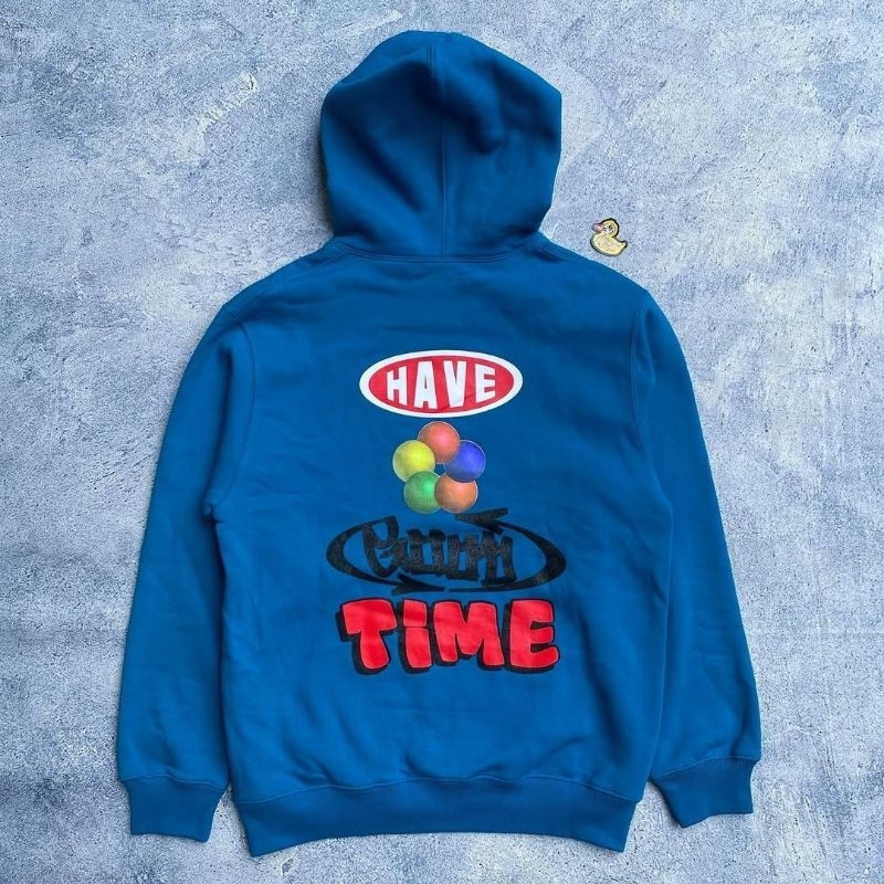 Hagt hoddie play loud logo double sided