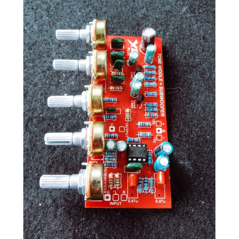 Tone control xbr + subwofer mono