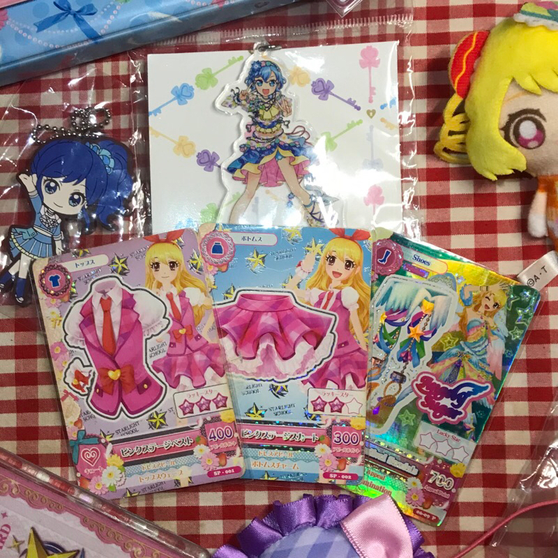 Aikatsu Cards X Idolland Pripara Dorothy Keychain Official