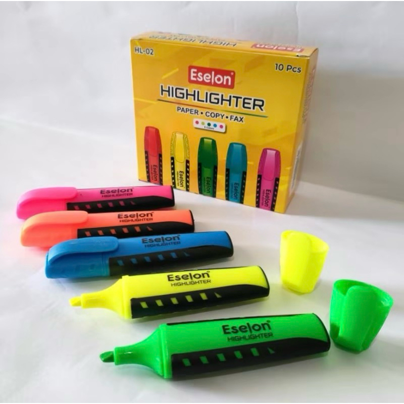 

1 Pack isi 10 pcs highlighter Stabilo Vanco