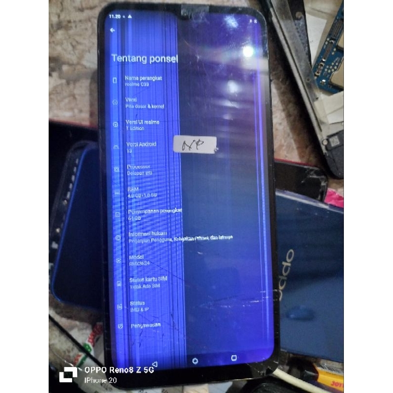 Mesin realme C33 normal