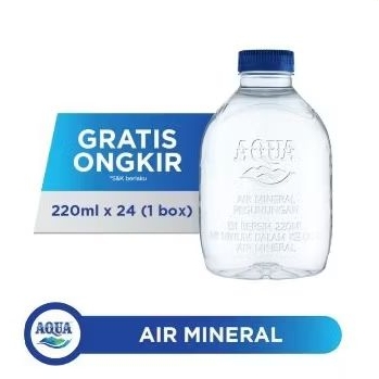 

AQUA Cube Air Mineral 220ml x 24 botol