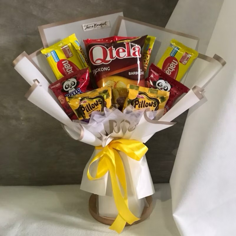 

Buket Snack/ Buket Snack Wisuda/ Buket Snack Murah